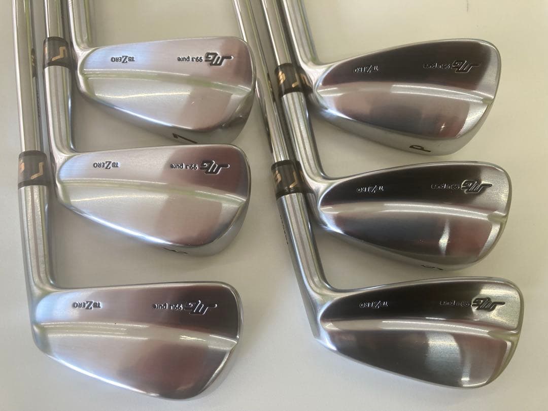 三浦技研　TBZERO 純鉄アイアンセット 5-9 P