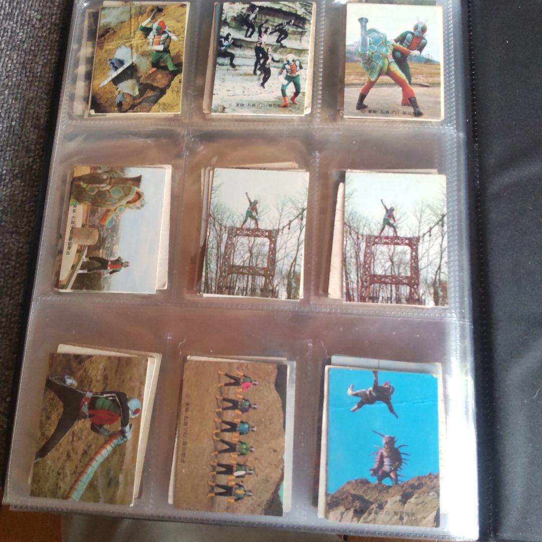 【断捨離】【レア】【昭和】【当時物】カルビー、旧仮面ライダーカード 146枚販売