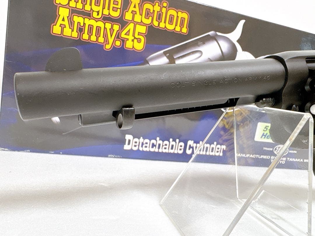 【美品】COLT SAA .45 5-1/2inch 木製グリップ モデルガン