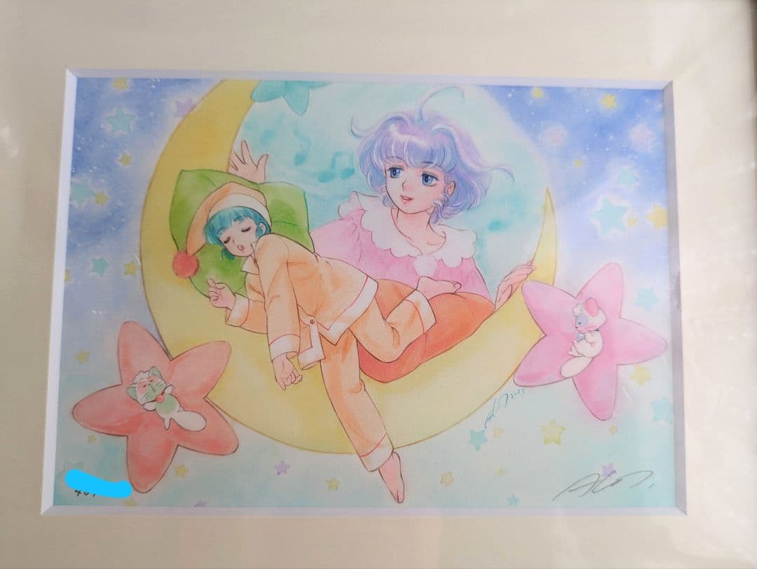 魔法の天使 クリィミーマミ　2024年『パジャマのままで』高田明美　複製原画