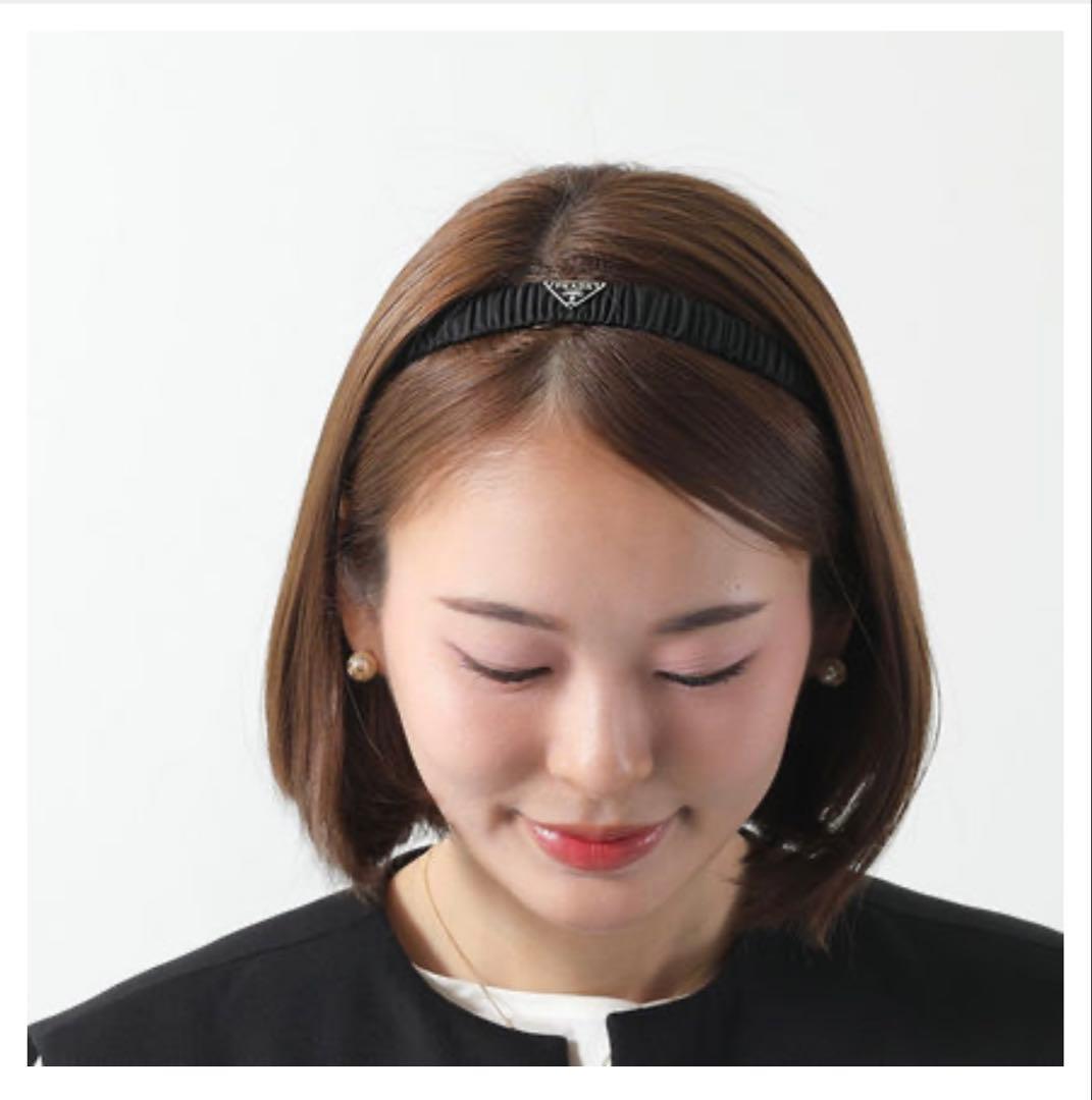 未使用品✨【PRADA】ヘアバンドカチューシャ
