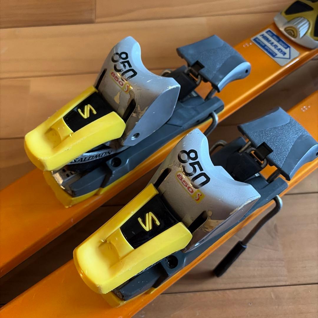 スキー板　ストックセット　レディース　165 サロモン　カービング