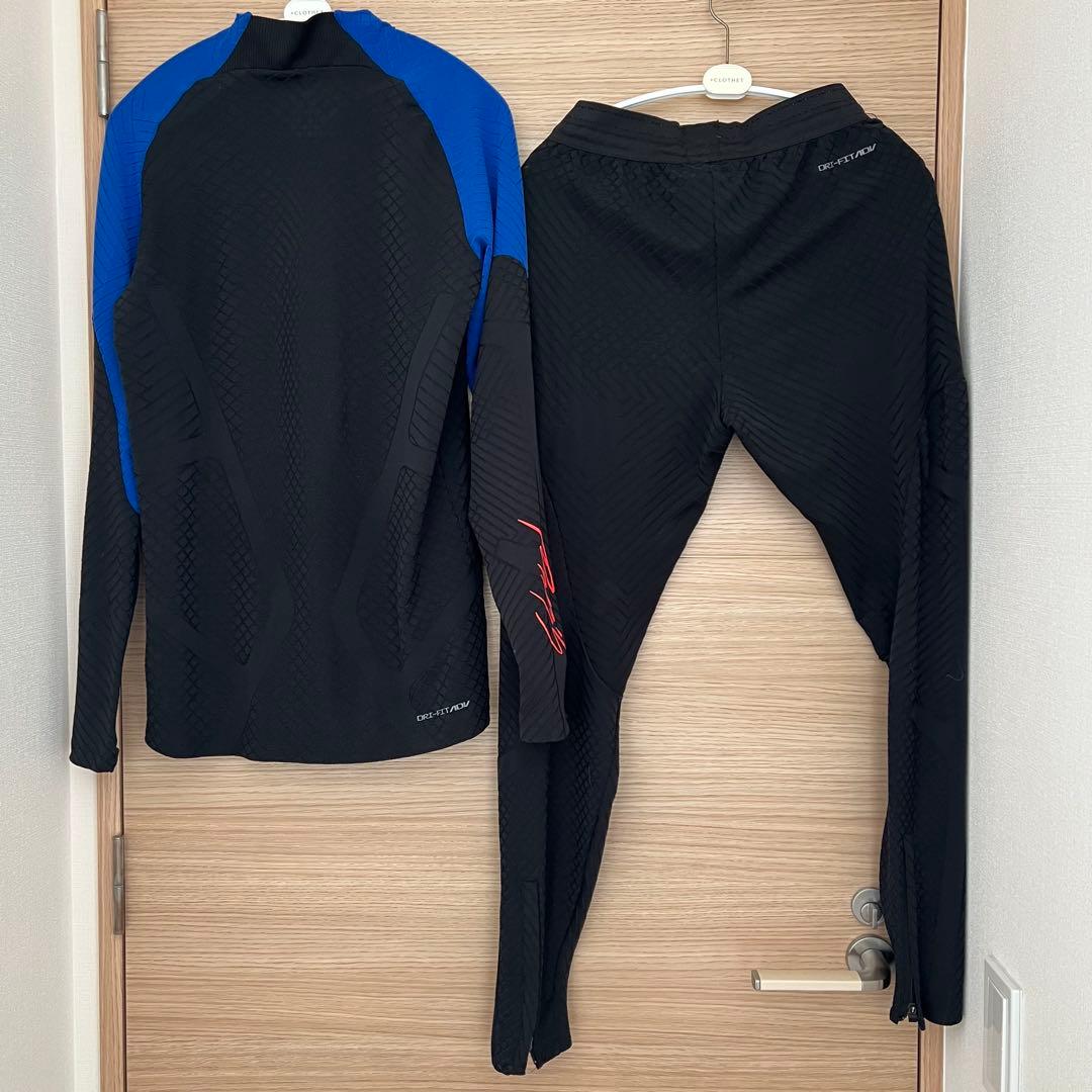 PSG パリ・サンジェルマンFC ジャージ セット 黒/青 キッズ