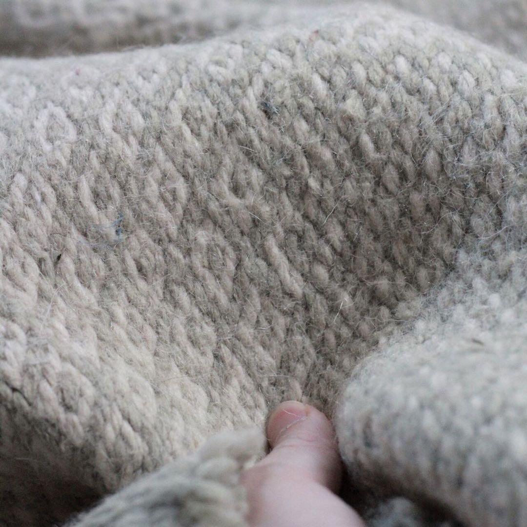 【送料込】希少！ザナフィ モロッコラグ ベージュ119×72cm