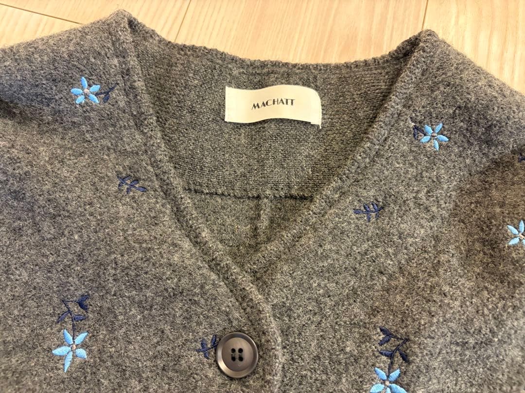 マチャット machatt ウールカーディガン