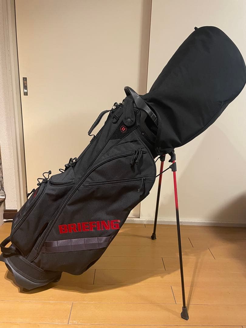 BRIEFING・ブリーフィング　キャディバッグ　スタンド付き