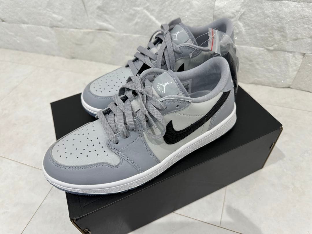 シューズ(男性用) Nike Air Jordan 1 Low Golf Wolf Grey