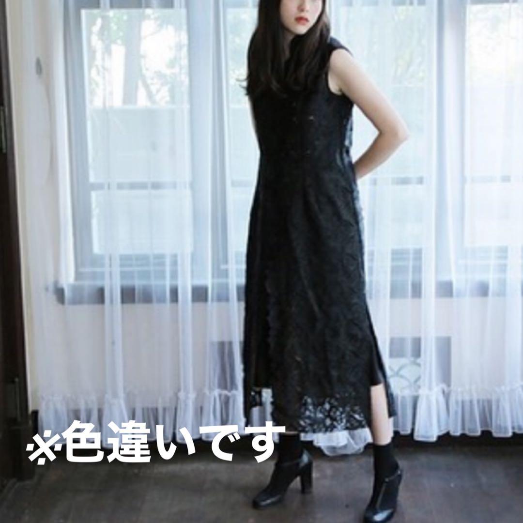 ahcahcum あちゃちゅむ レースシノワワンピース