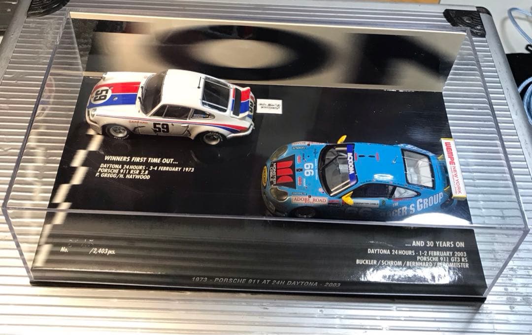 ミニカー Porsche 911 24H DAYTONA 1973 2003 1/43