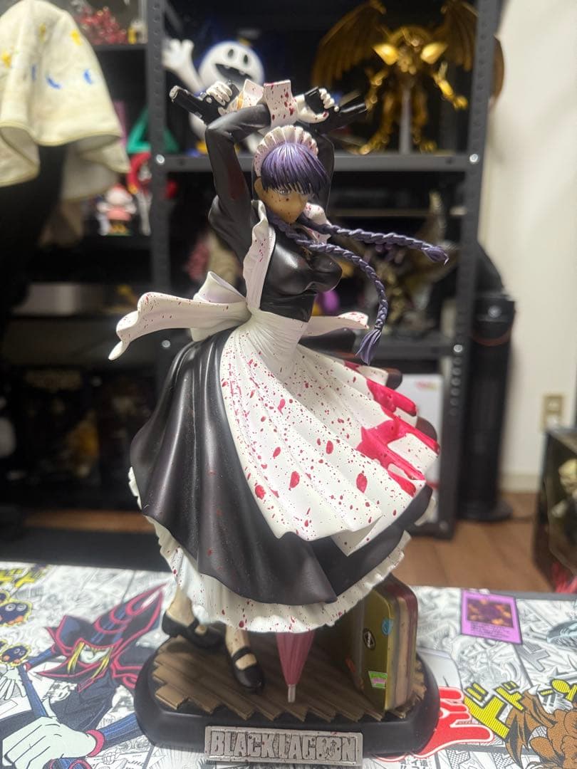 ロベルタ　ブラックラグーン　フィギュア