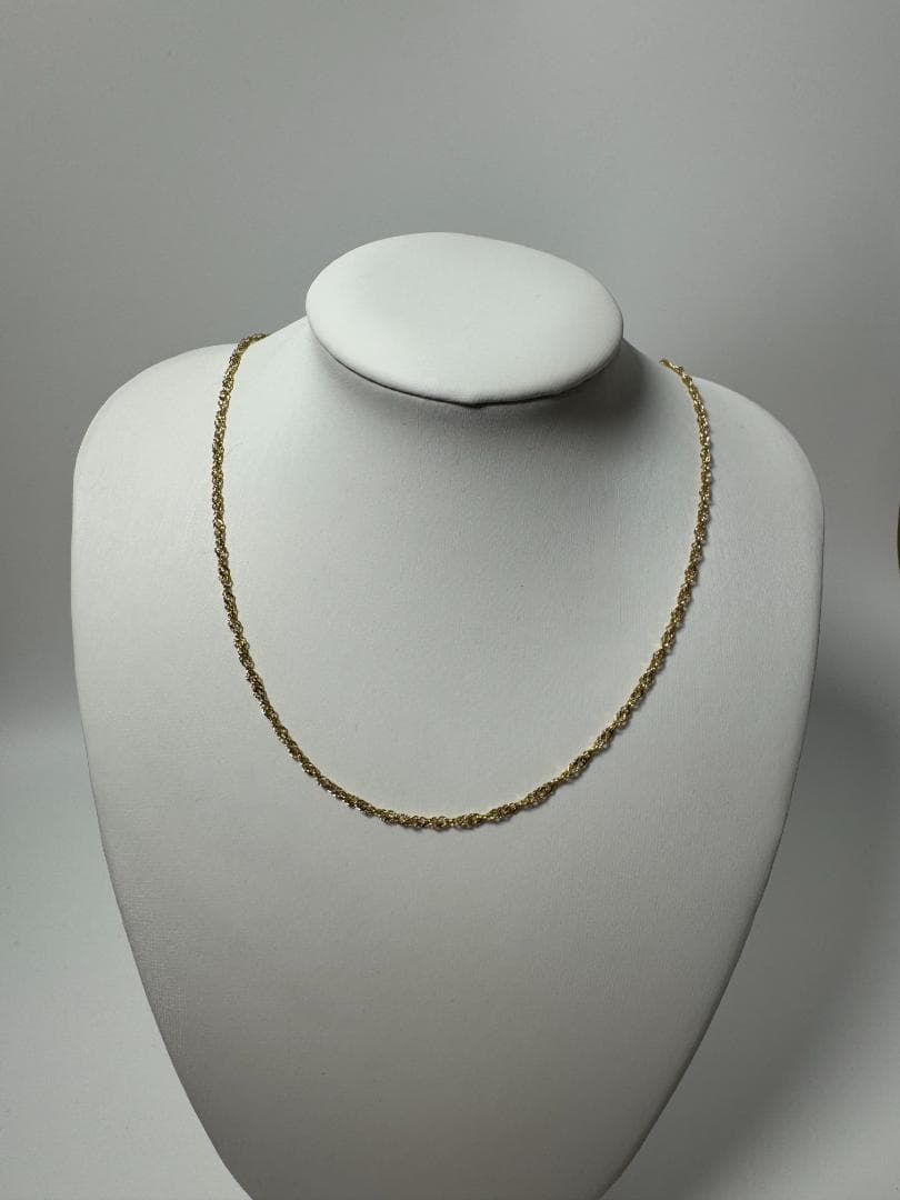K18ゴールド リンクチェーン ネックレス2.07g