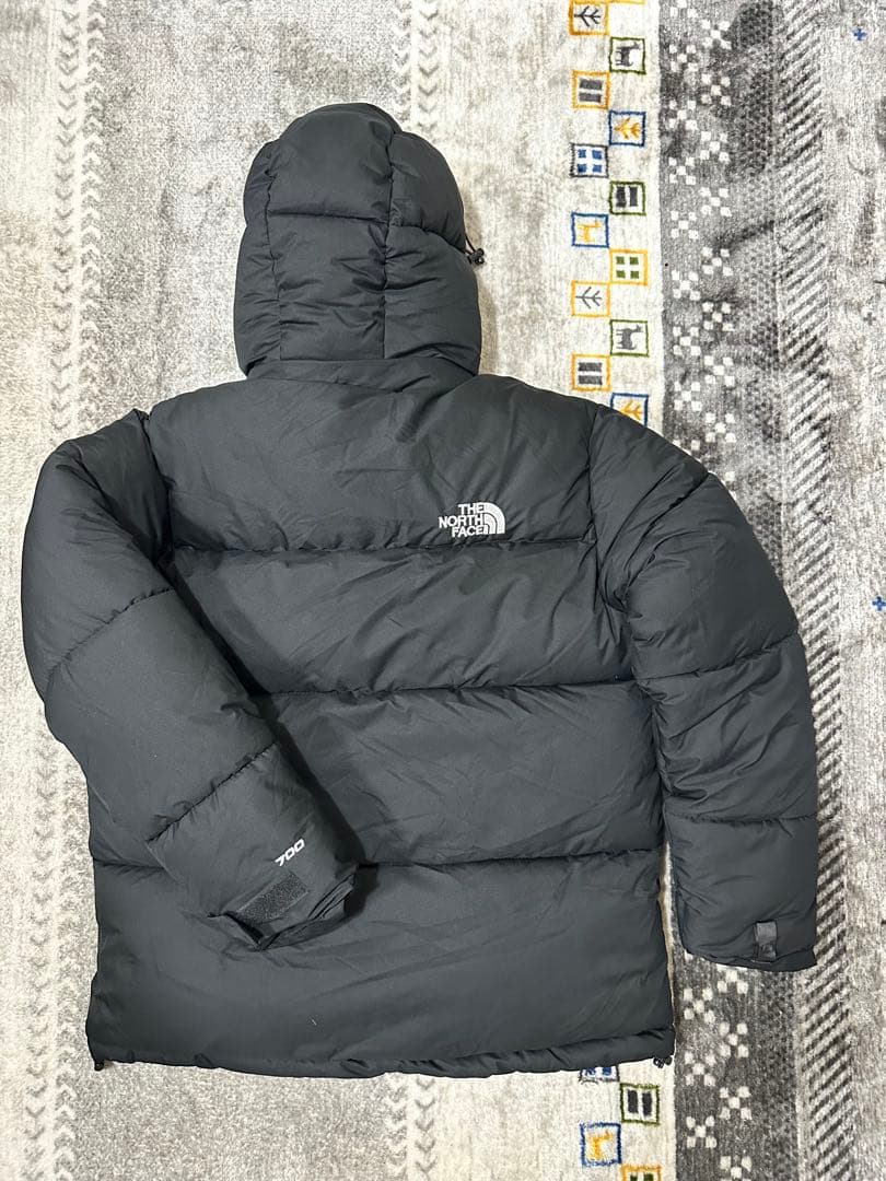 The North Face フード付きダウンジャケット Lサイズ 黒