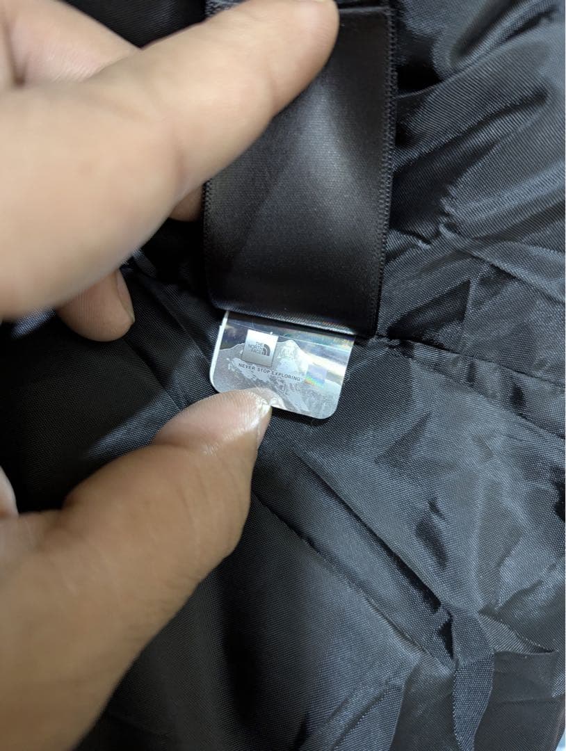 The North Face フード付きダウンジャケット Lサイズ 黒