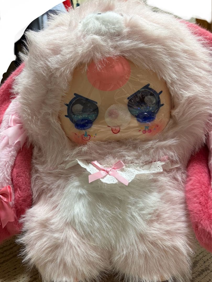 Babythree AI 800% お喋り　うさぎ　箱破損　ピンク