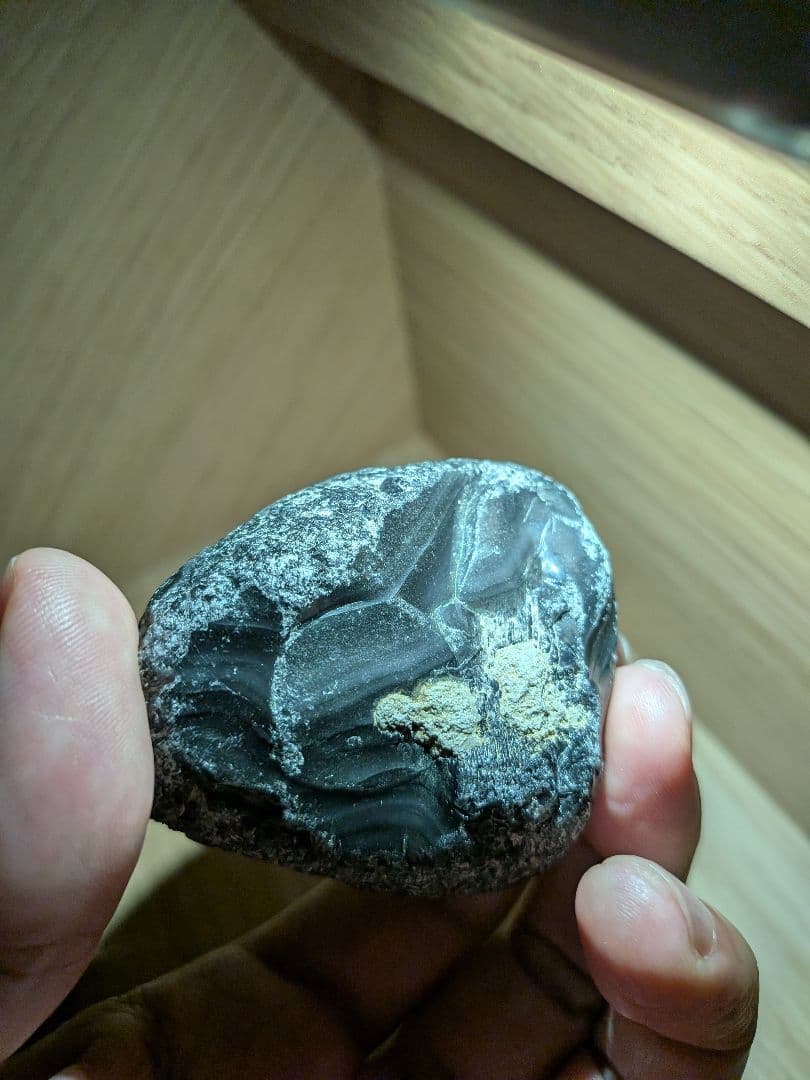 研磨品　十勝石玲瓏　パステルカラーレインボーオブシディアン　特級品