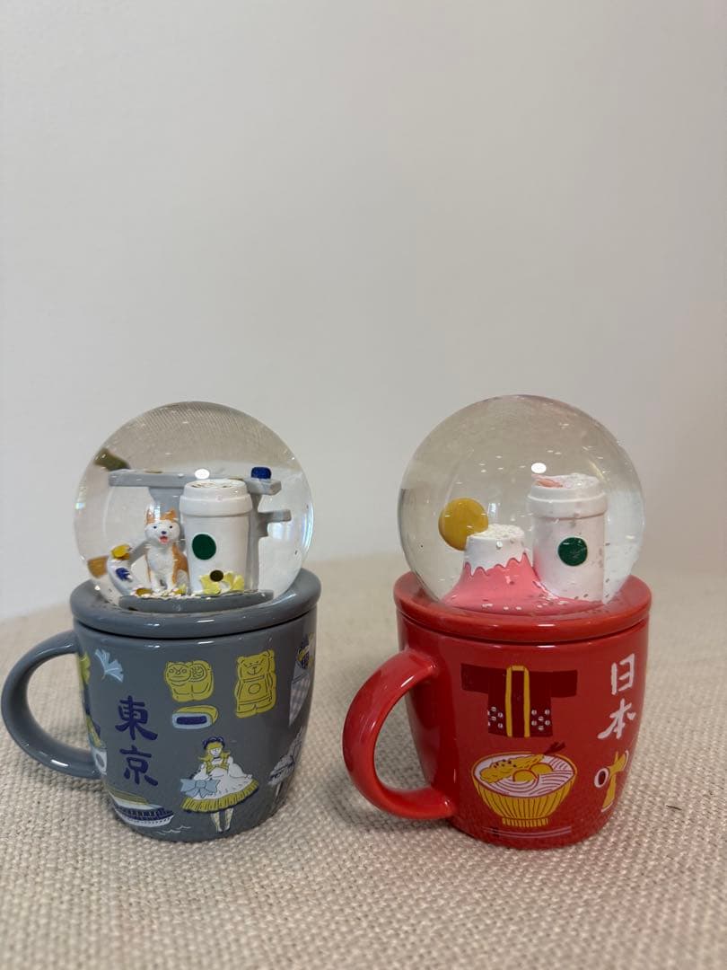 【新品未使用】スターバックスコレクタブルスノードーム&マグ 日本•東京