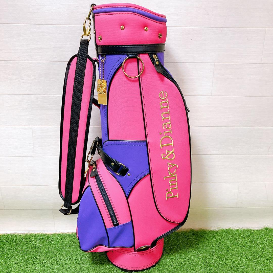 3.ピンキーアンドダイアン　キャディーバッグ　ゴルフクラブケース
