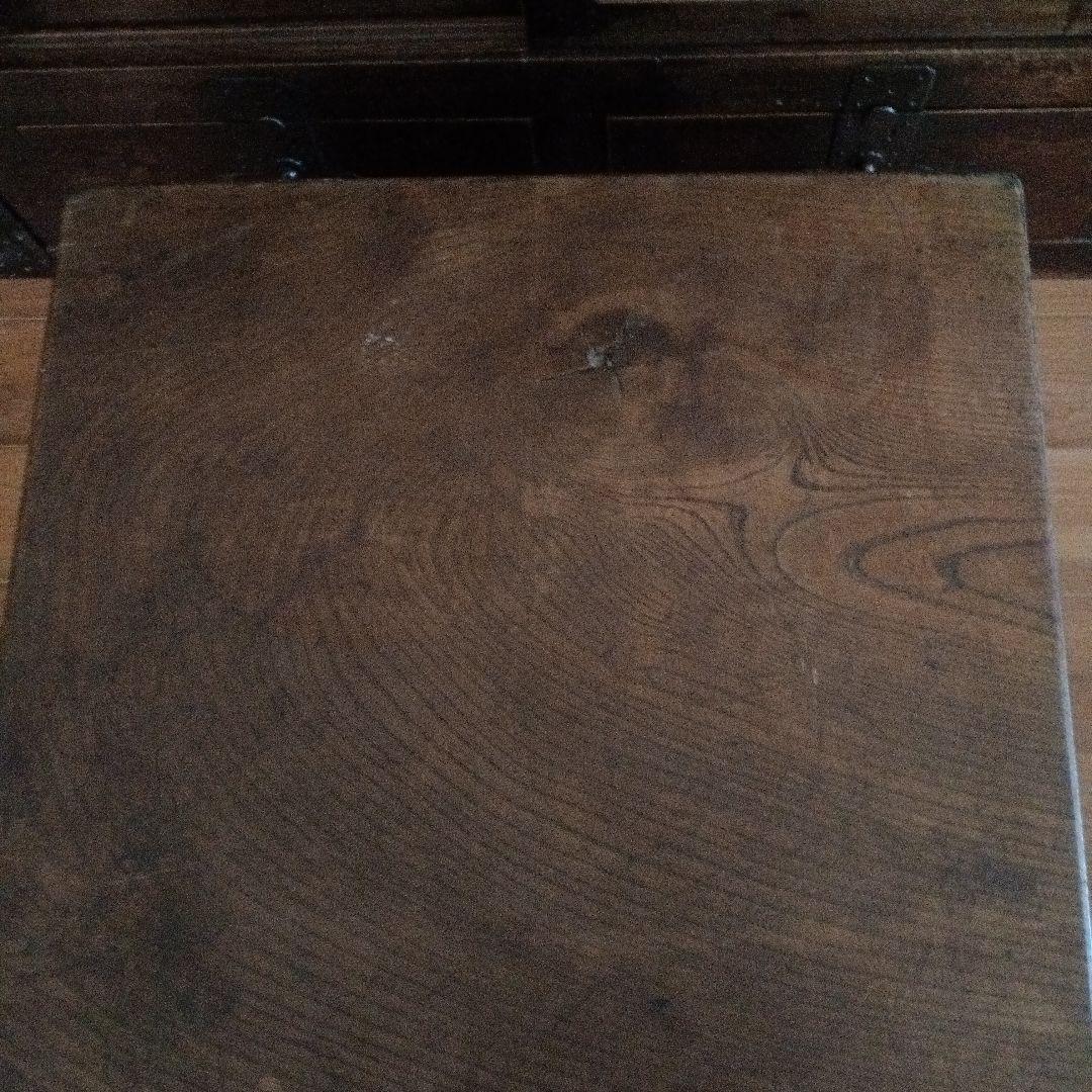 骨董品☆総ケヤキの火鉢☆総ケヤキの一枚板