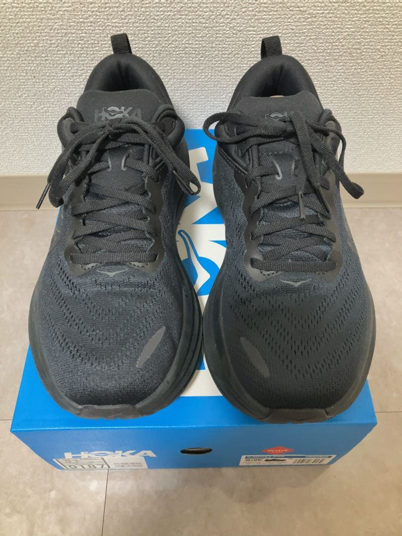 HOKA Bondi 8 Wide ブラック 26.0cm 8