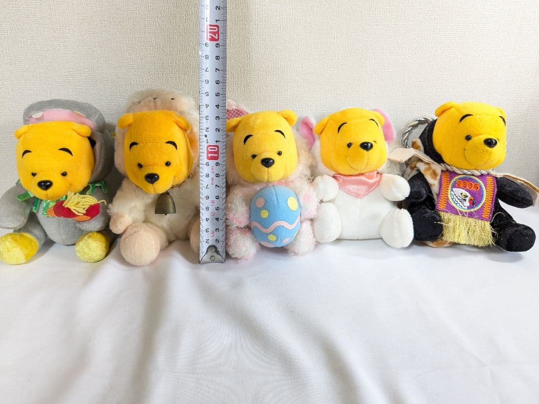 くまのプーさん 動物 着ぐるみ ぬいぐるみ 8体セット まとめ売り