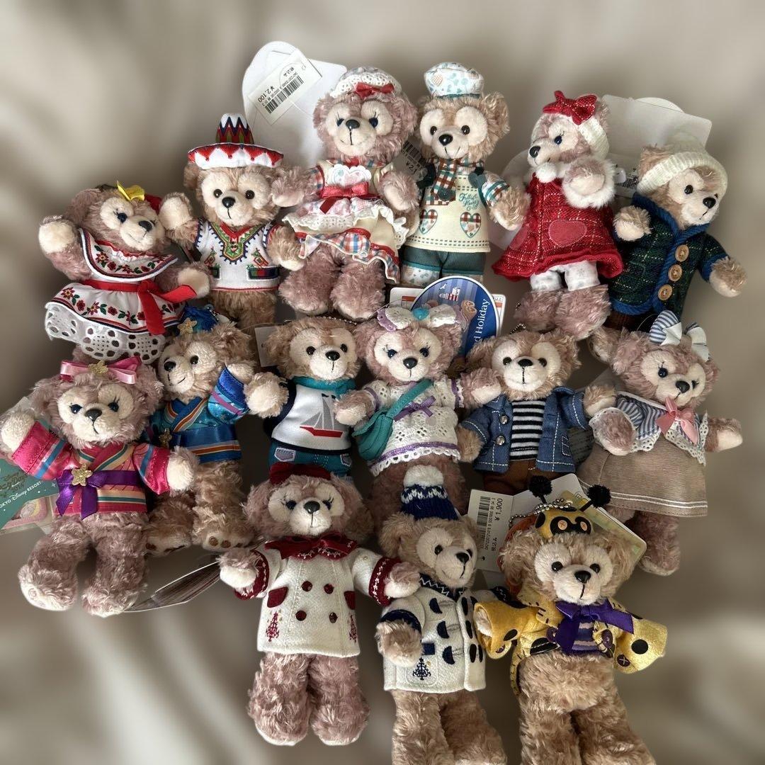 ダッフィー・フレンズ ぬいぐるみ 15体セット