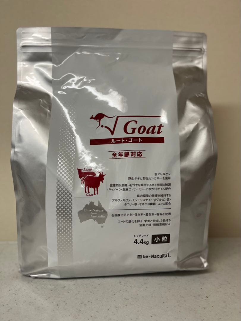 be-NatuRAl Goat ドライフード 4.4kg 小粒