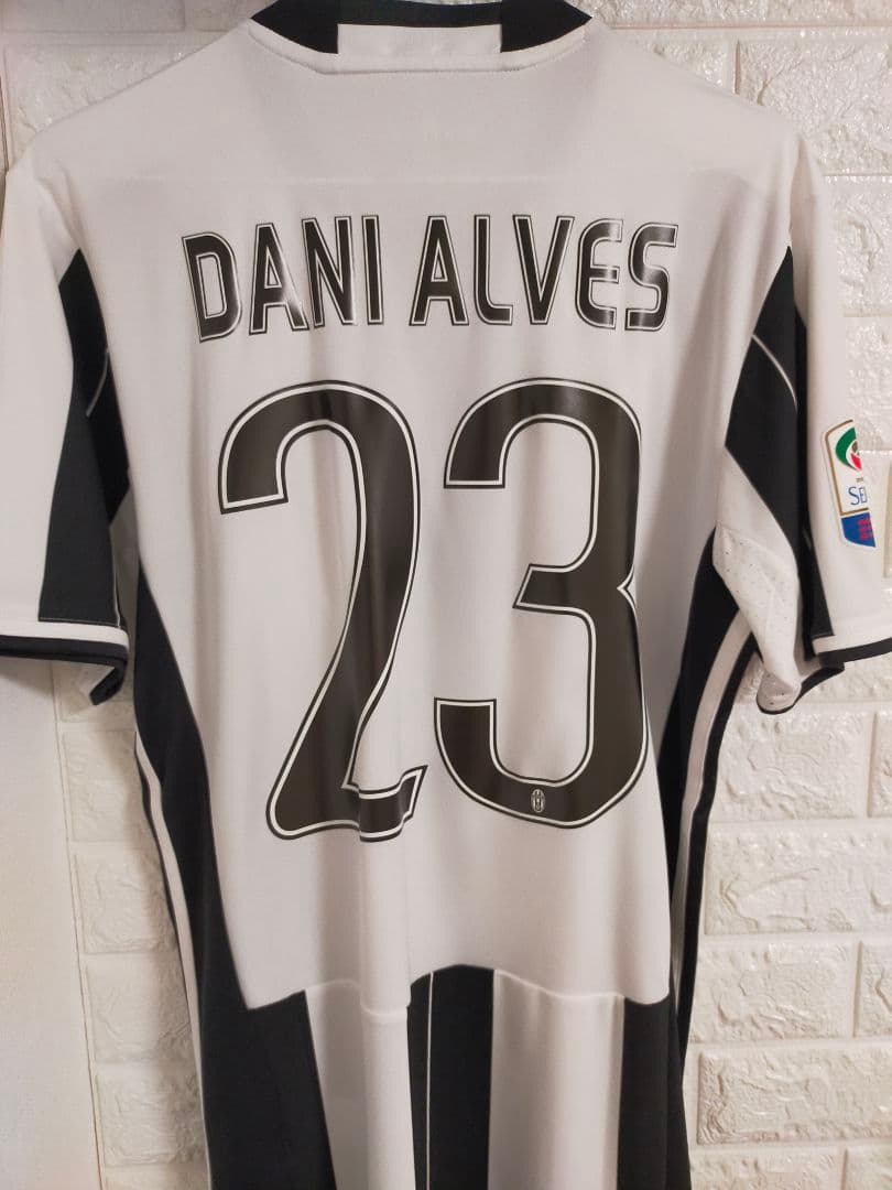 【新品未使用】アウベス ユベントス スクデット旧エンブレム 当時物　Mサイズ