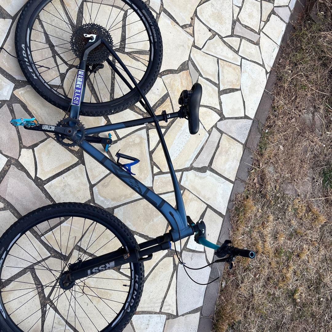 マウンテンバイク 27.5インチ ブラック/グレー