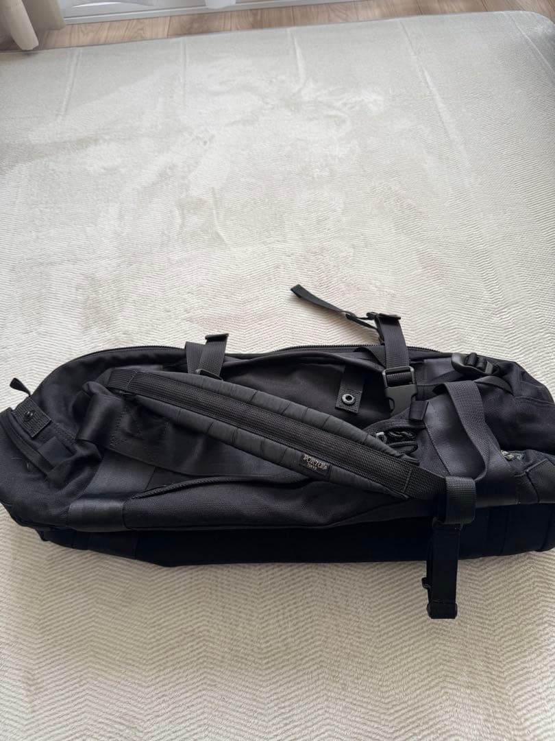ポーターPORTERブースパックＳブラックボストンバッグ
