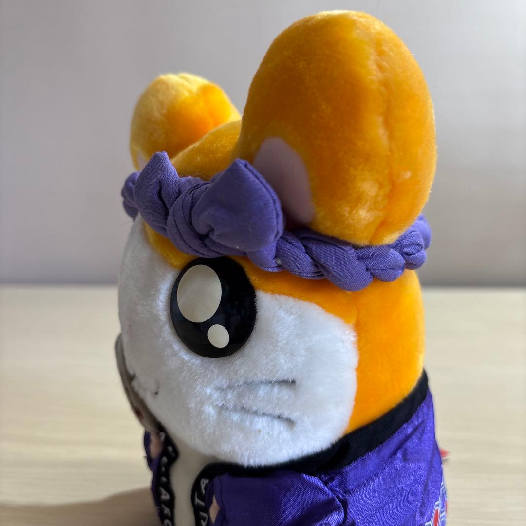 新品 レトロ 当時物 ハム太郎夏祭りぬいぐるみ タグ付き