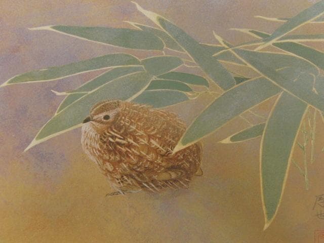 茂木辰也、【初霜】、希少な額装用画集より、新品額装付