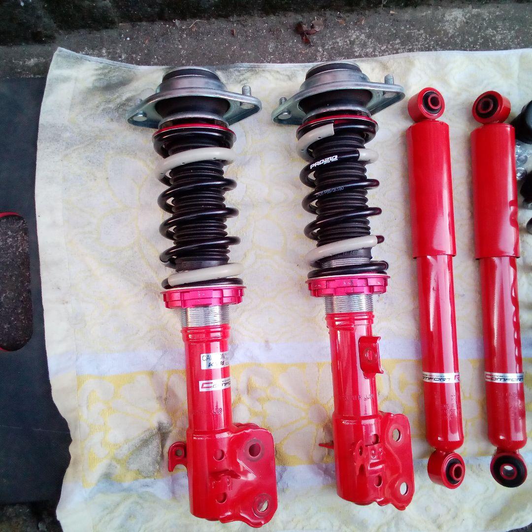 タナベ (サステックプロ CR) 車高調 エブリイワゴン DA17W