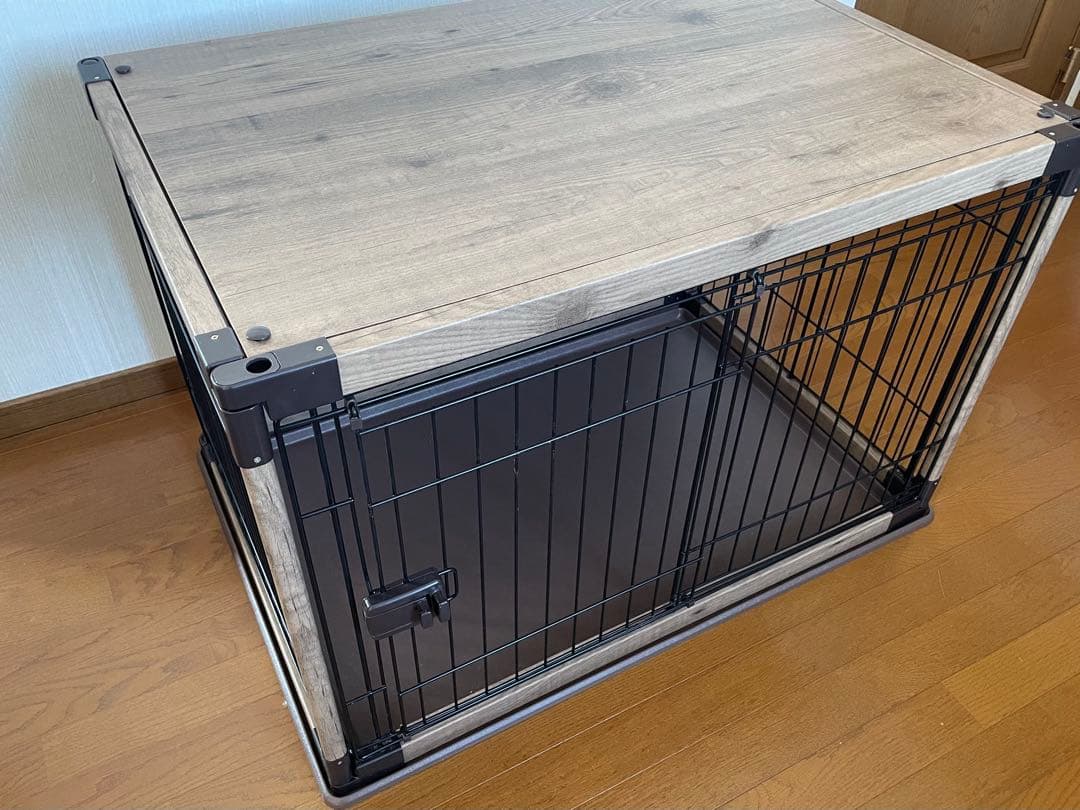 ほぼ未使用 美品☆ 犬 ケージ DCM ウッディサークル ミニケージ他おまけ付き