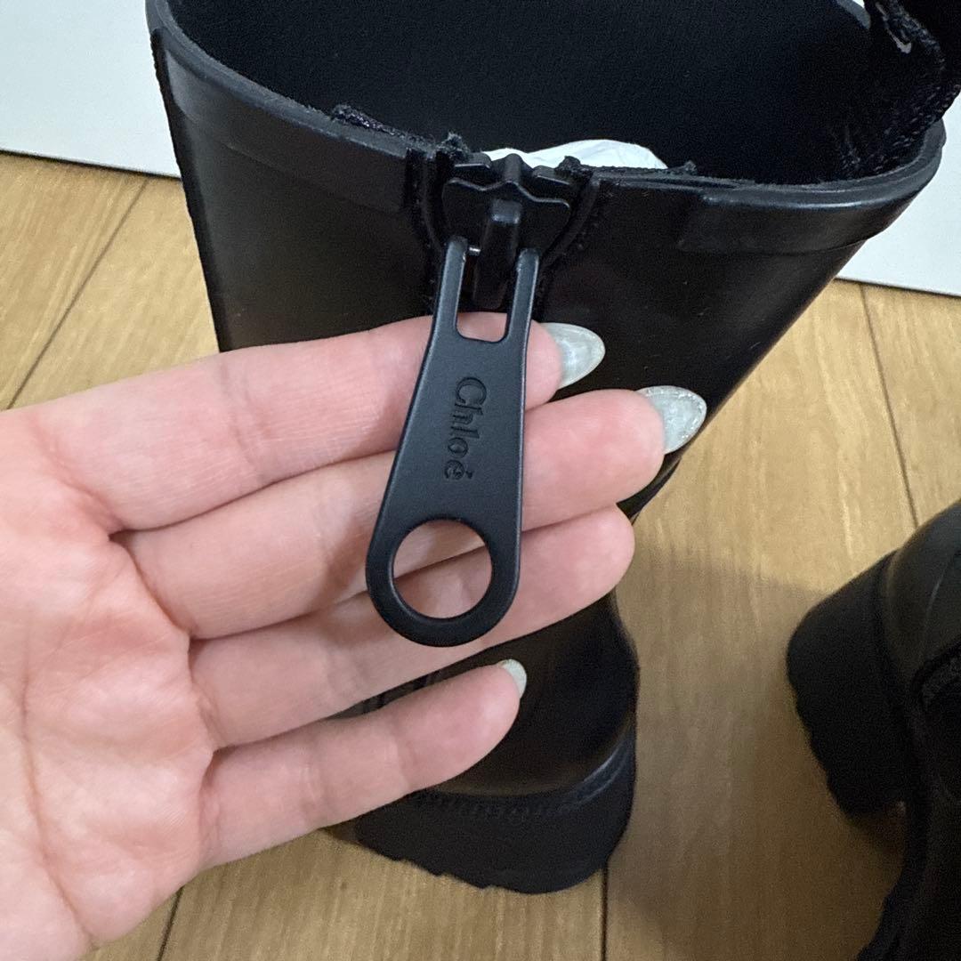 【Chloe】クロエBETTYレインブーツ 37 23.5センチ