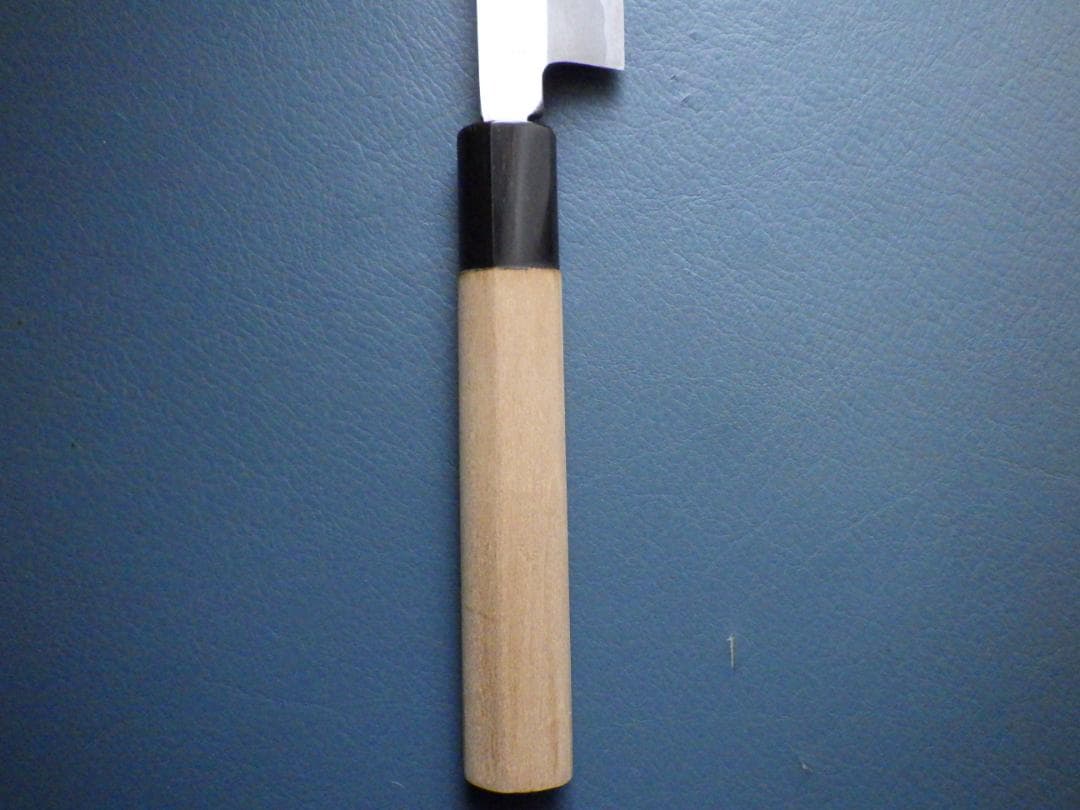 b*6様 京都/有次・特製/柳刃刺身包丁★黒水牛柄・霞手研ぎ済み★