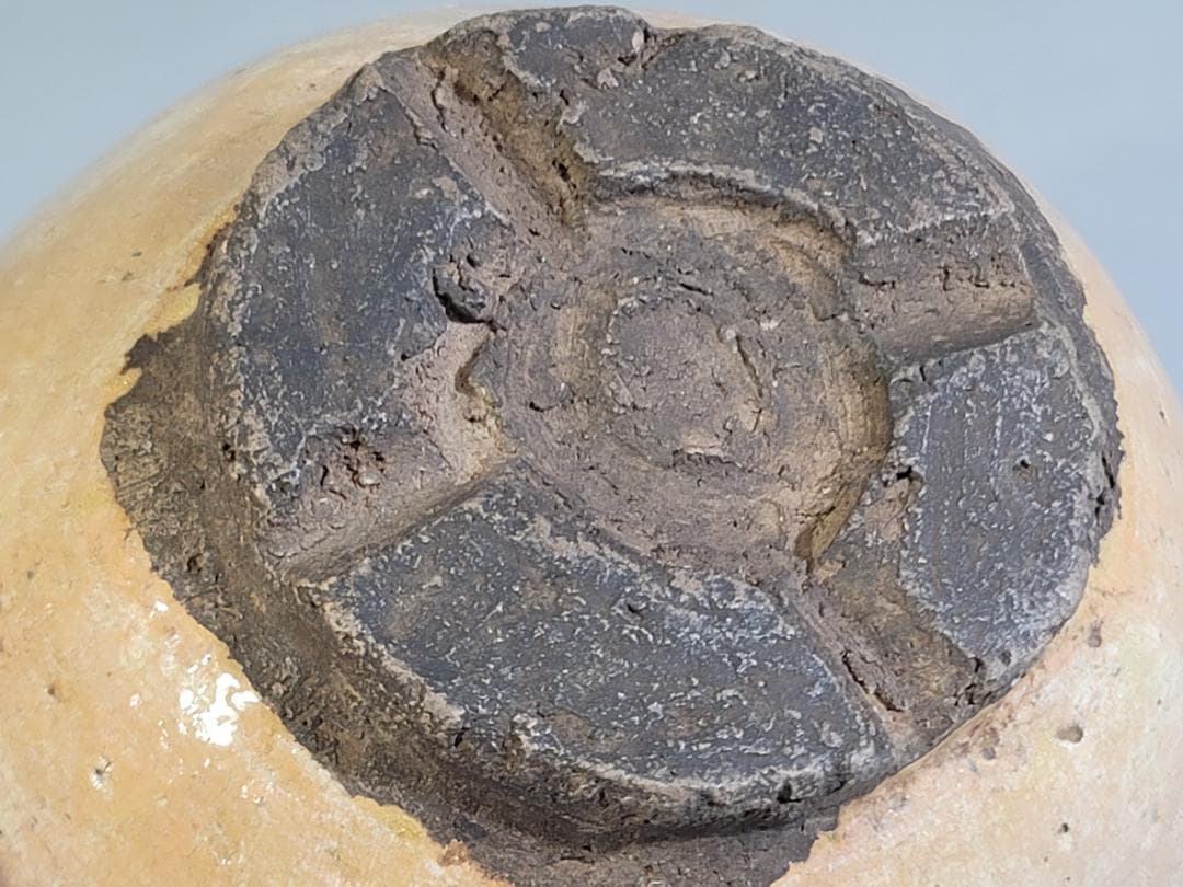 茶道具 古萩 沓茶碗 時代物 DT252