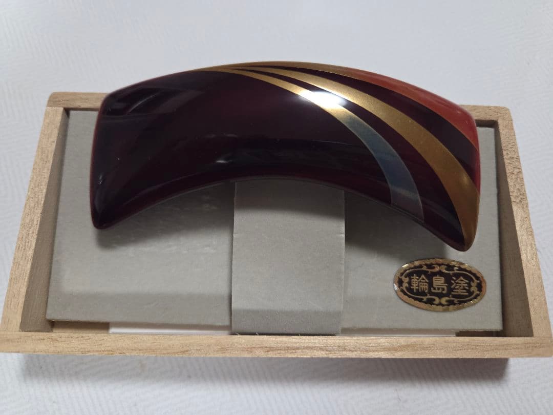 ちびひろ♡バレッタ♡輪島塗♡佳子様