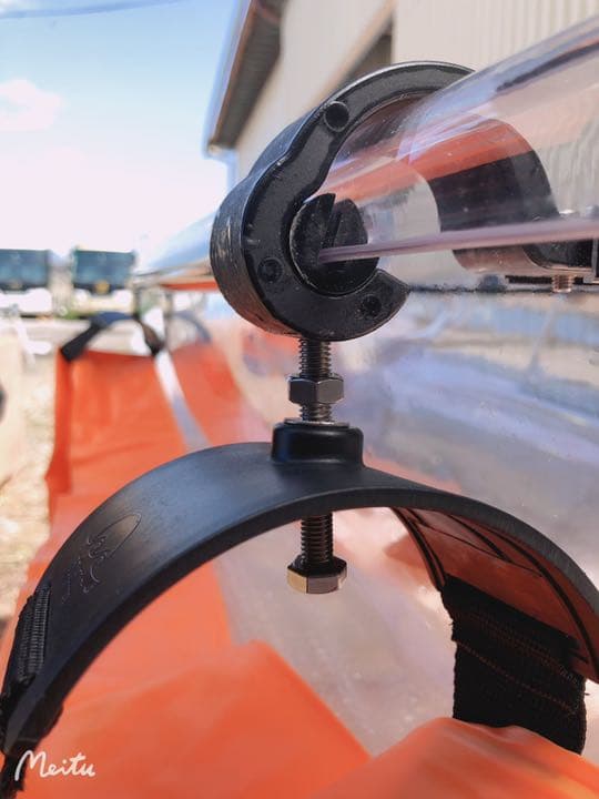 クリアカヤック 2人乗り 透明ボード 水上観光 西濃運輸営業所止め商品