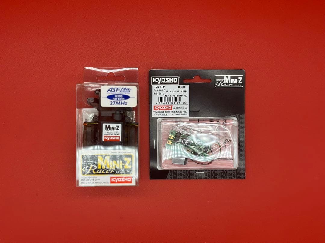 稀少！ミニッツ MR-015用 シャシー(金メッキ端子) & ユニットセット