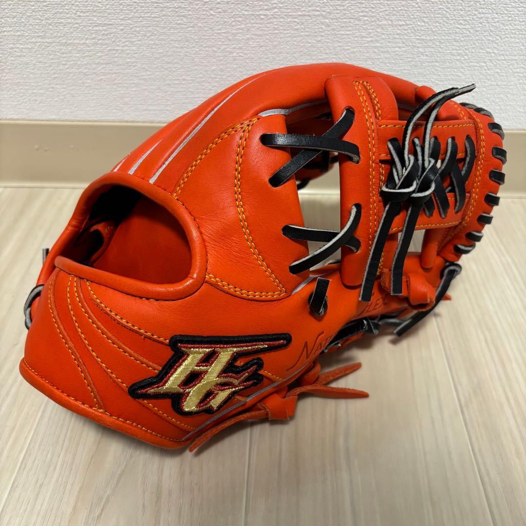 ミ*ル様 ハイゴールド　一般硬式グローブ 内野手用MHG6416右投げ用