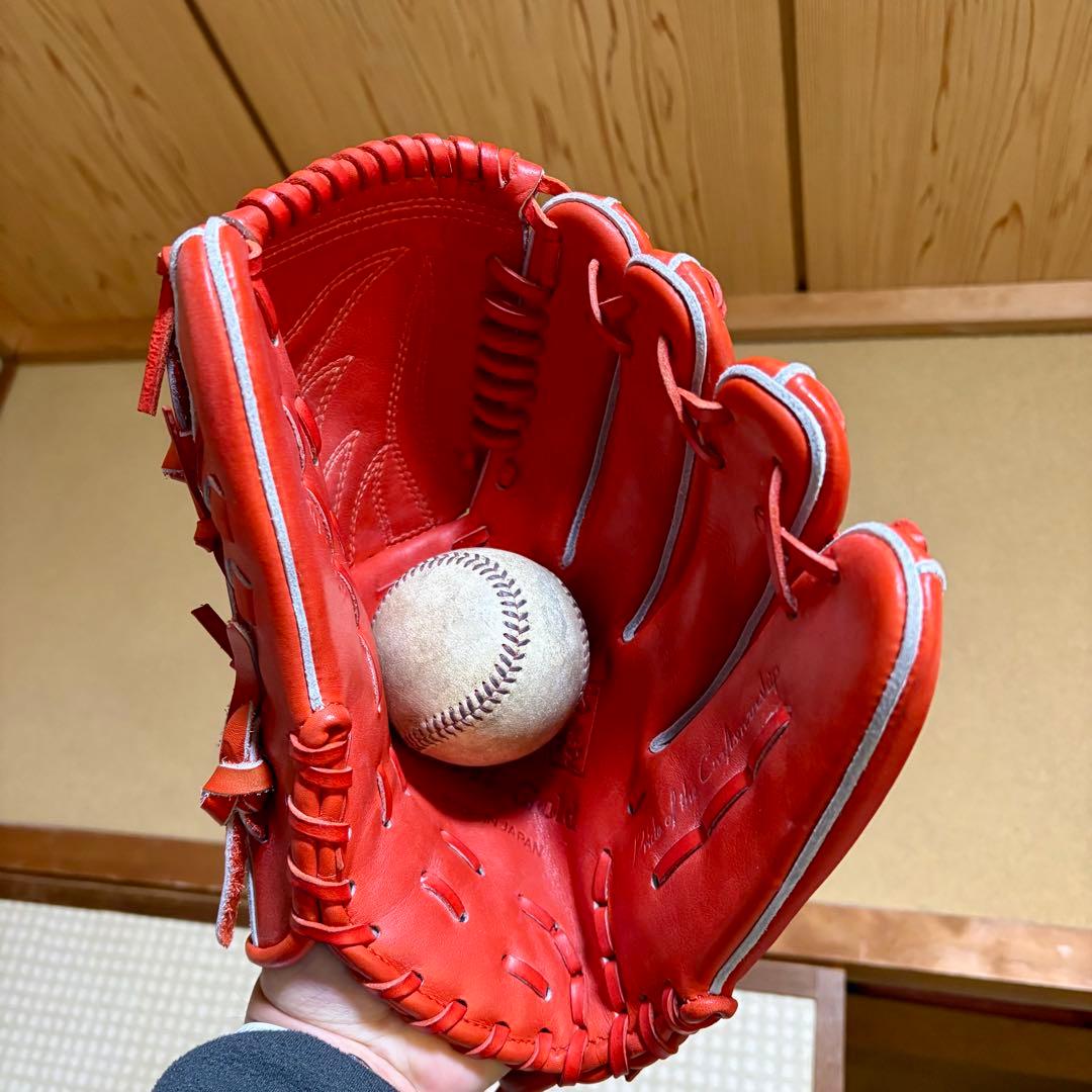 ハイゴールド 日本製 硬式用 グローブ 心極 投手用 KKG-1161 野球