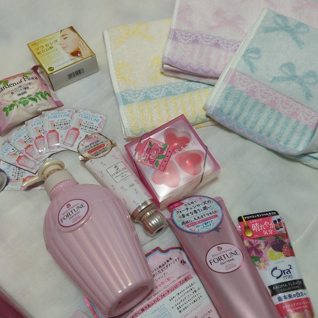 フォーチュンRhシャンプー　ヘアケアセット　 マンダムベビーベール　サラコロン