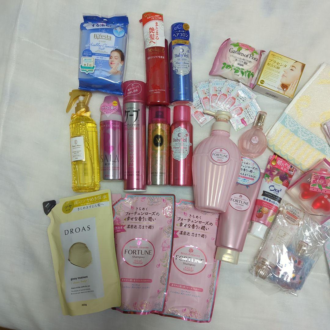 フォーチュンRhシャンプー　ヘアケアセット　 マンダムベビーベール　サラコロン