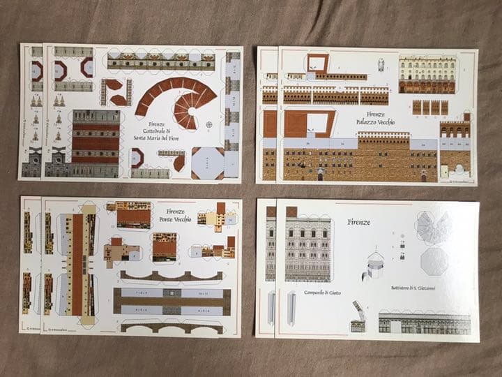 【送料無料】3Dペーパーパズル イタリア フィレンツェ