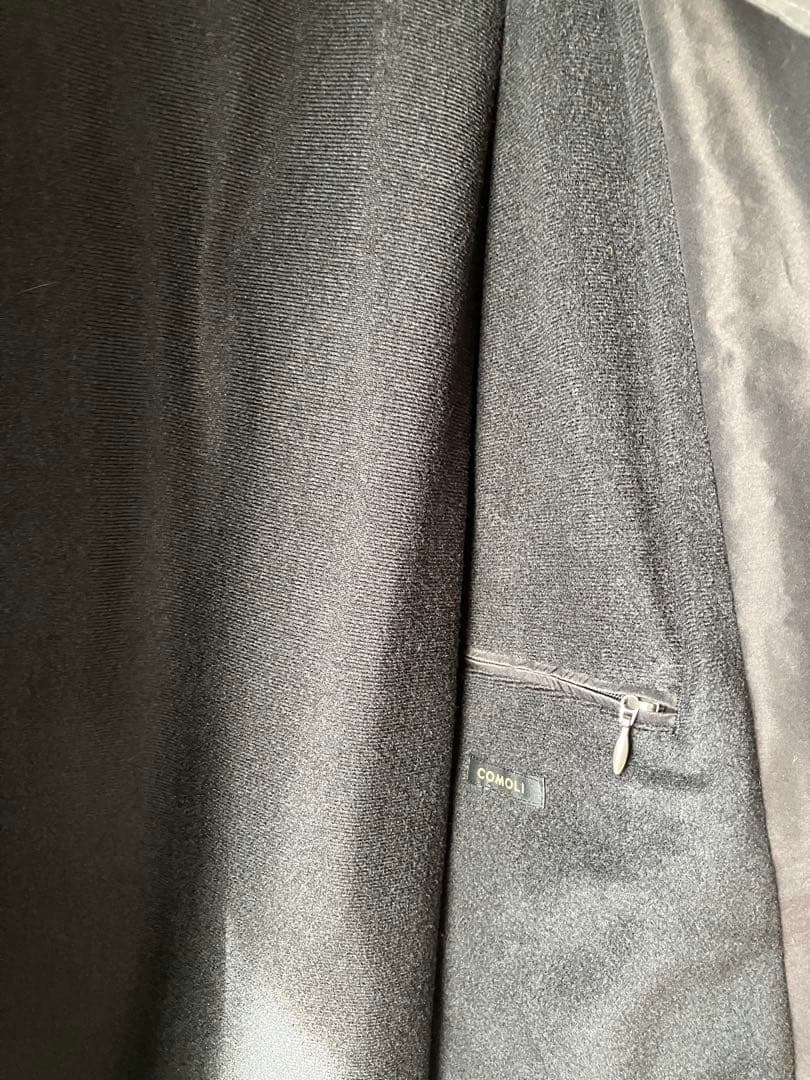 COMOLI コモリ 23AW コットンシルク フーデッドコート size3