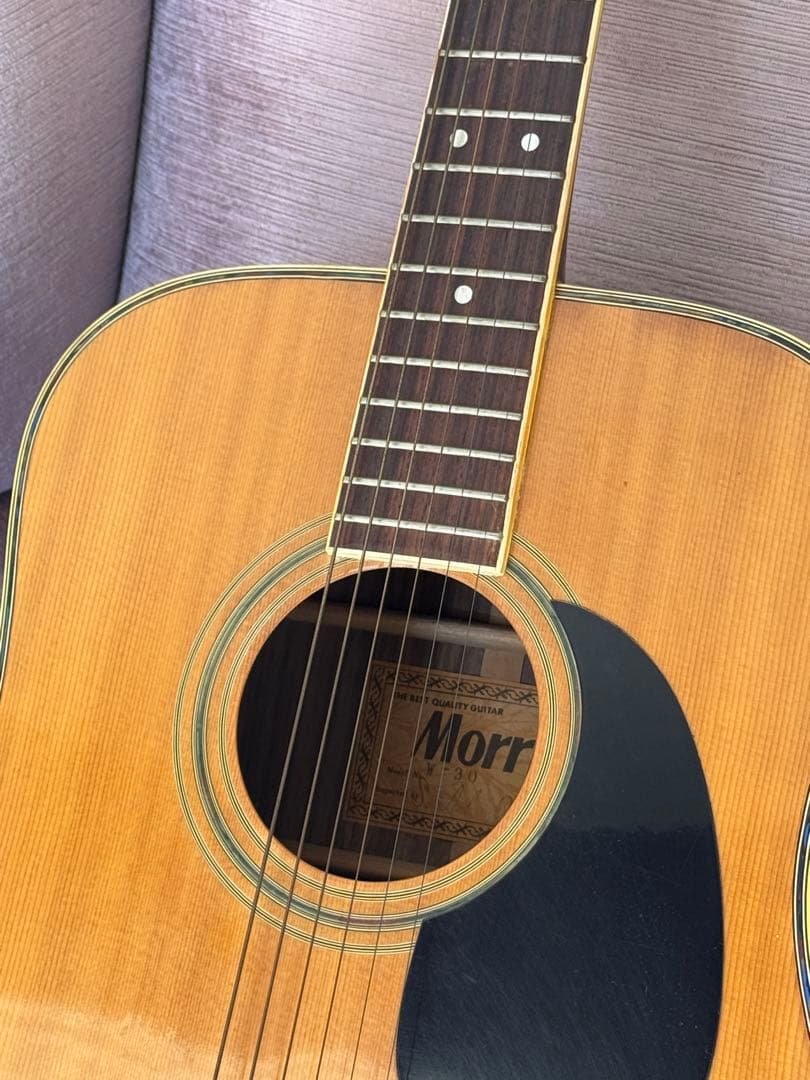 Morris アコースティックギター W-30 70年代 ビンテージ