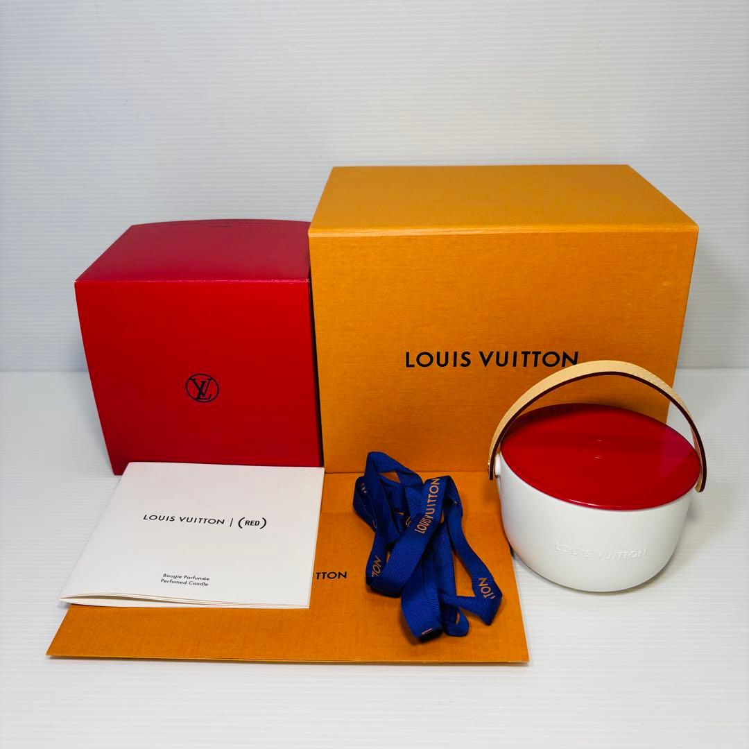 LOUIS VUITTON ルイヴィトン アロマキャンドル RED