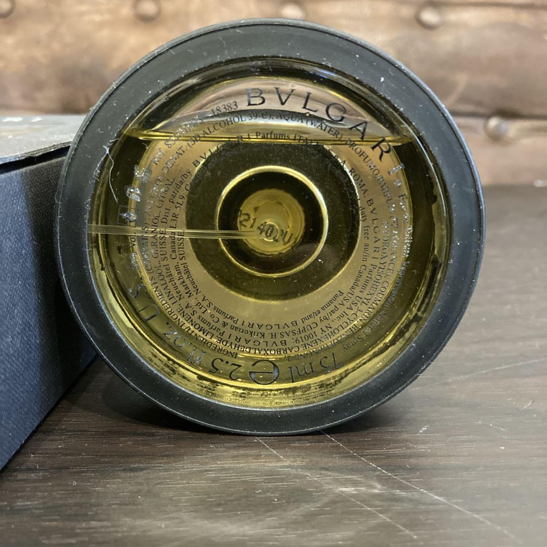 【未使用　廃盤】BVLGARI BLACK オードトワレ 75ml 　ブルガリ