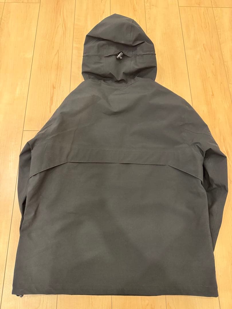 ジャクソン JS 耐久撥水ハーフジップパーカー ブラック M と防寒手袋