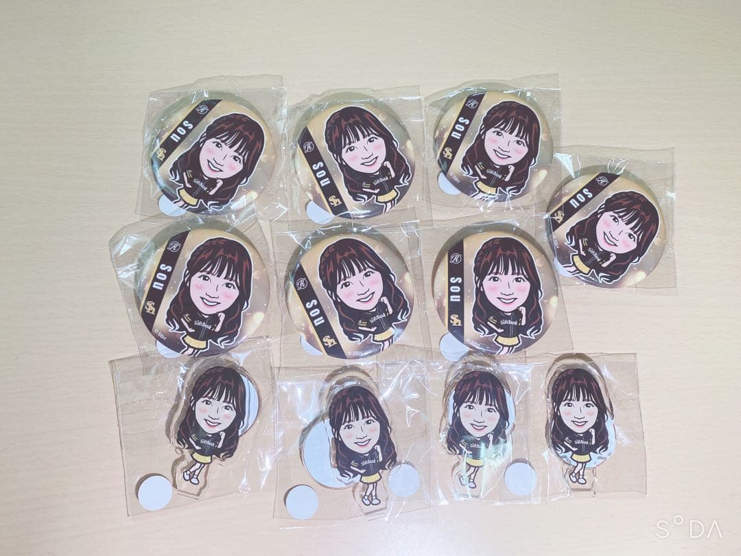 若鷹ガチャ ホークス ハニーズ Sou 11点セット